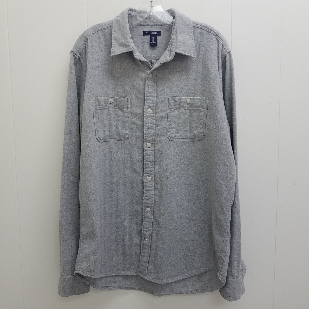 Gap Factory Button Up Long Sleeve Shirt